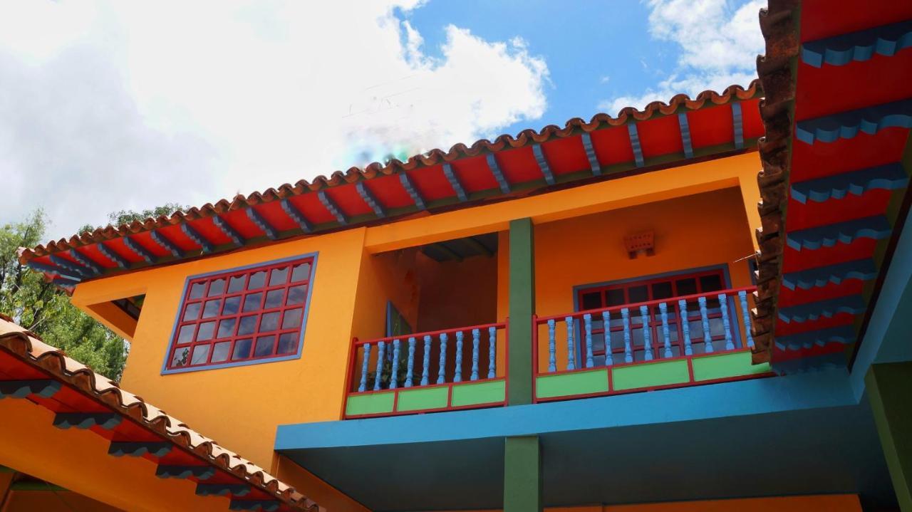 Casona 1865 Hotell Ráquira Eksteriør bilde
