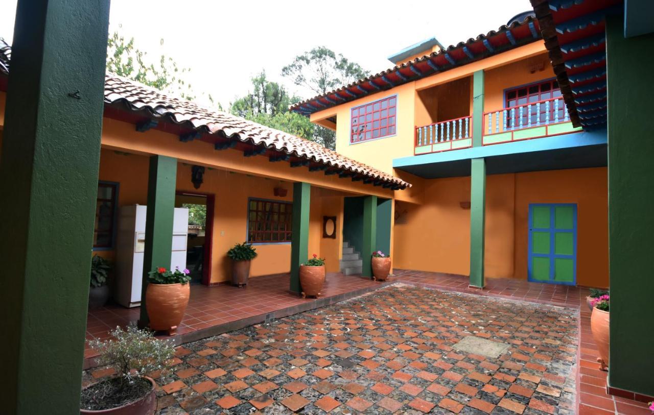 Casona 1865 Hotell Ráquira Eksteriør bilde