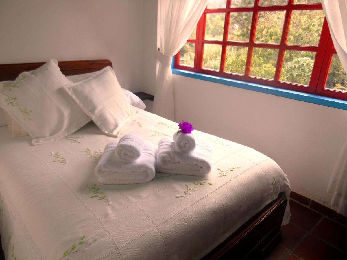 Casona 1865 Hotell Ráquira Eksteriør bilde