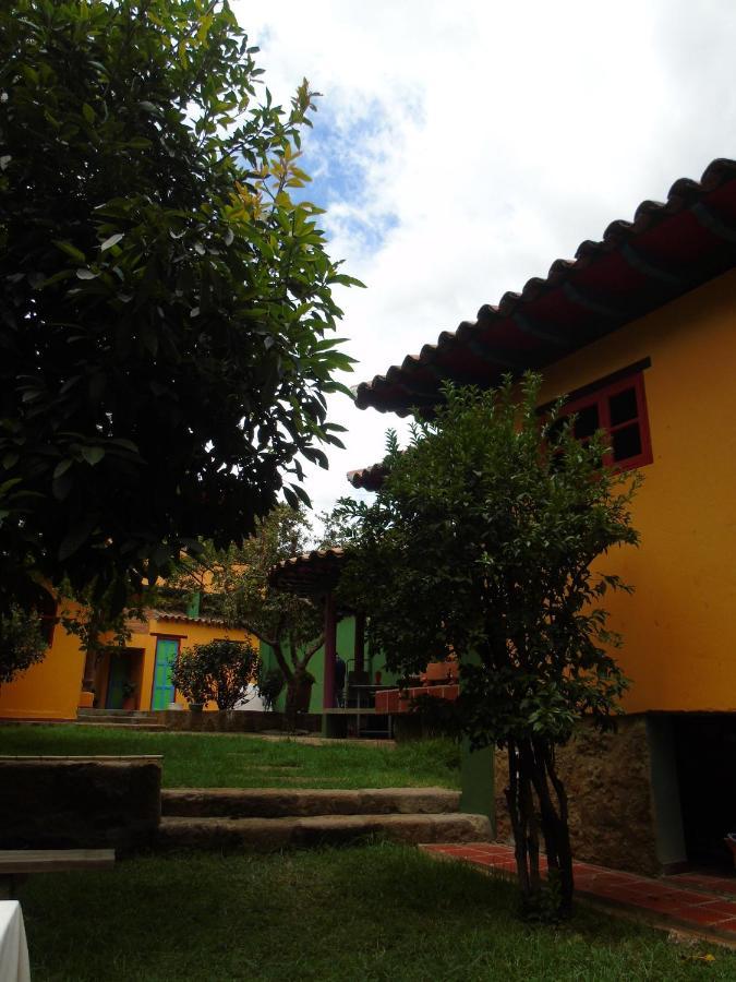 Casona 1865 Hotell Ráquira Eksteriør bilde
