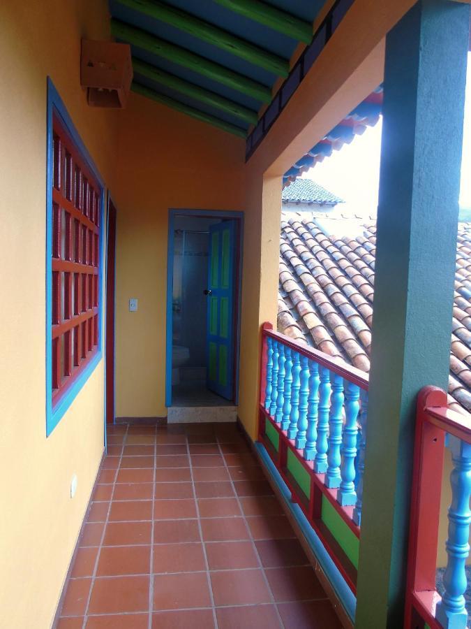 Casona 1865 Hotell Ráquira Eksteriør bilde