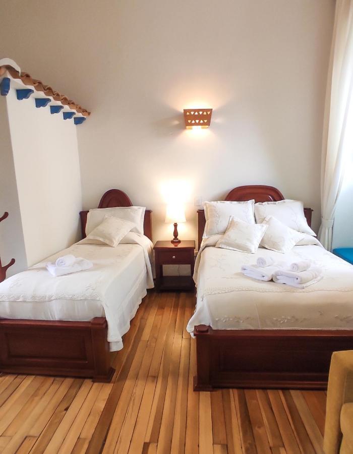 Casona 1865 Hotell Ráquira Eksteriør bilde