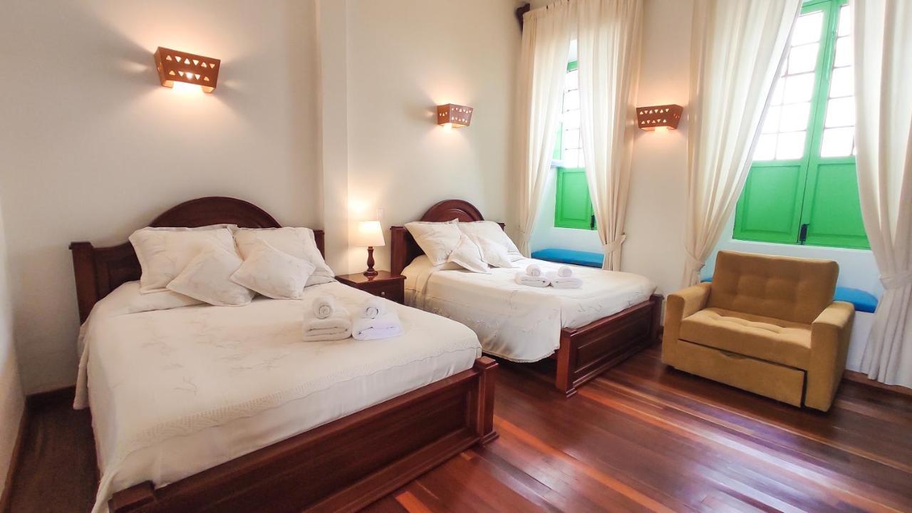 Casona 1865 Hotell Ráquira Eksteriør bilde