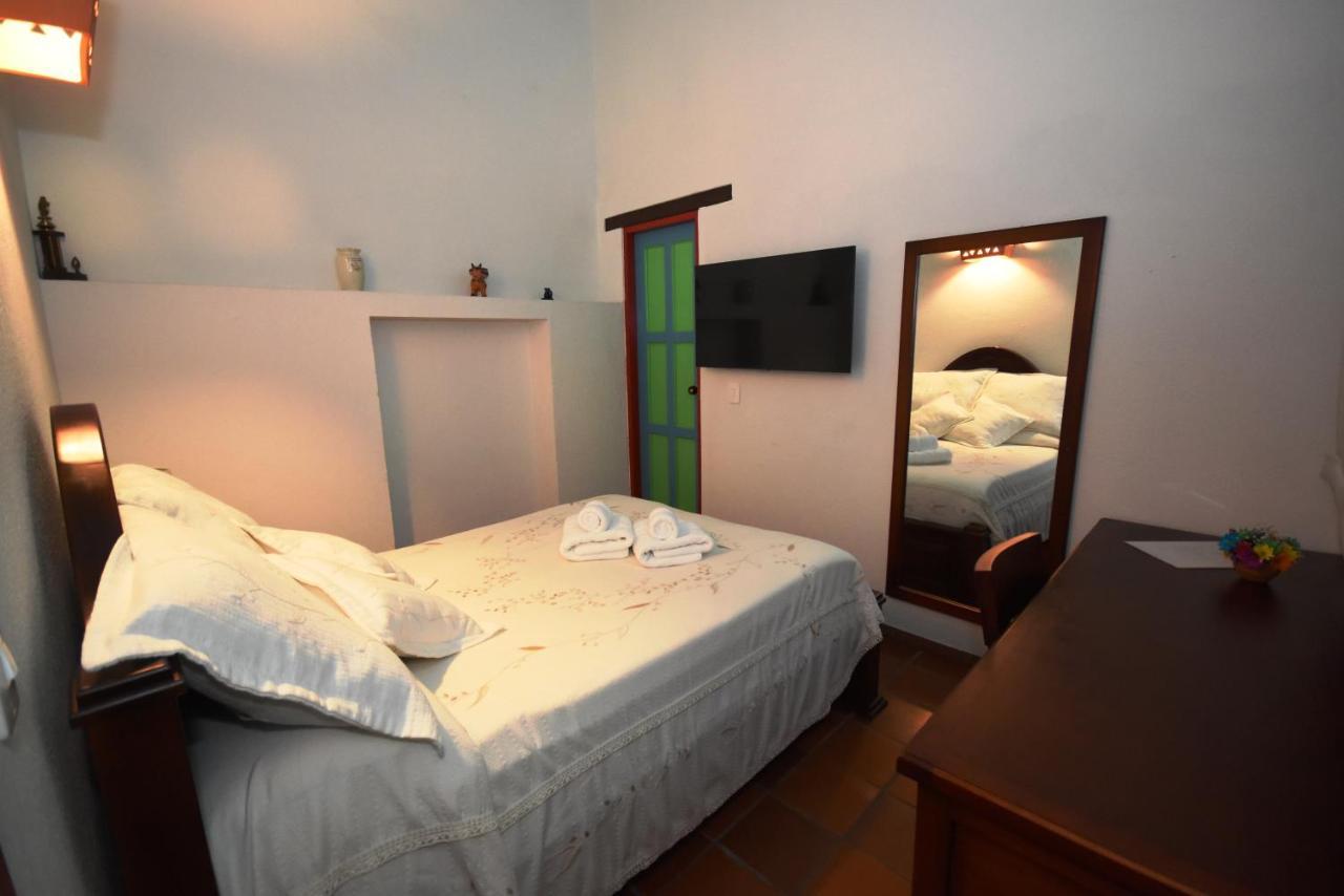 Casona 1865 Hotell Ráquira Eksteriør bilde