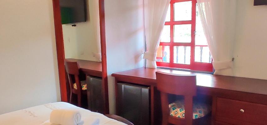 Casona 1865 Hotell Ráquira Eksteriør bilde