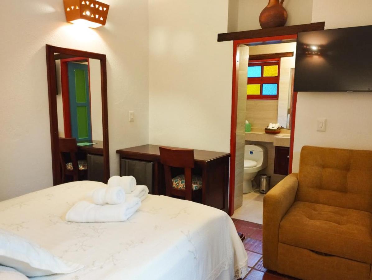 Casona 1865 Hotell Ráquira Eksteriør bilde