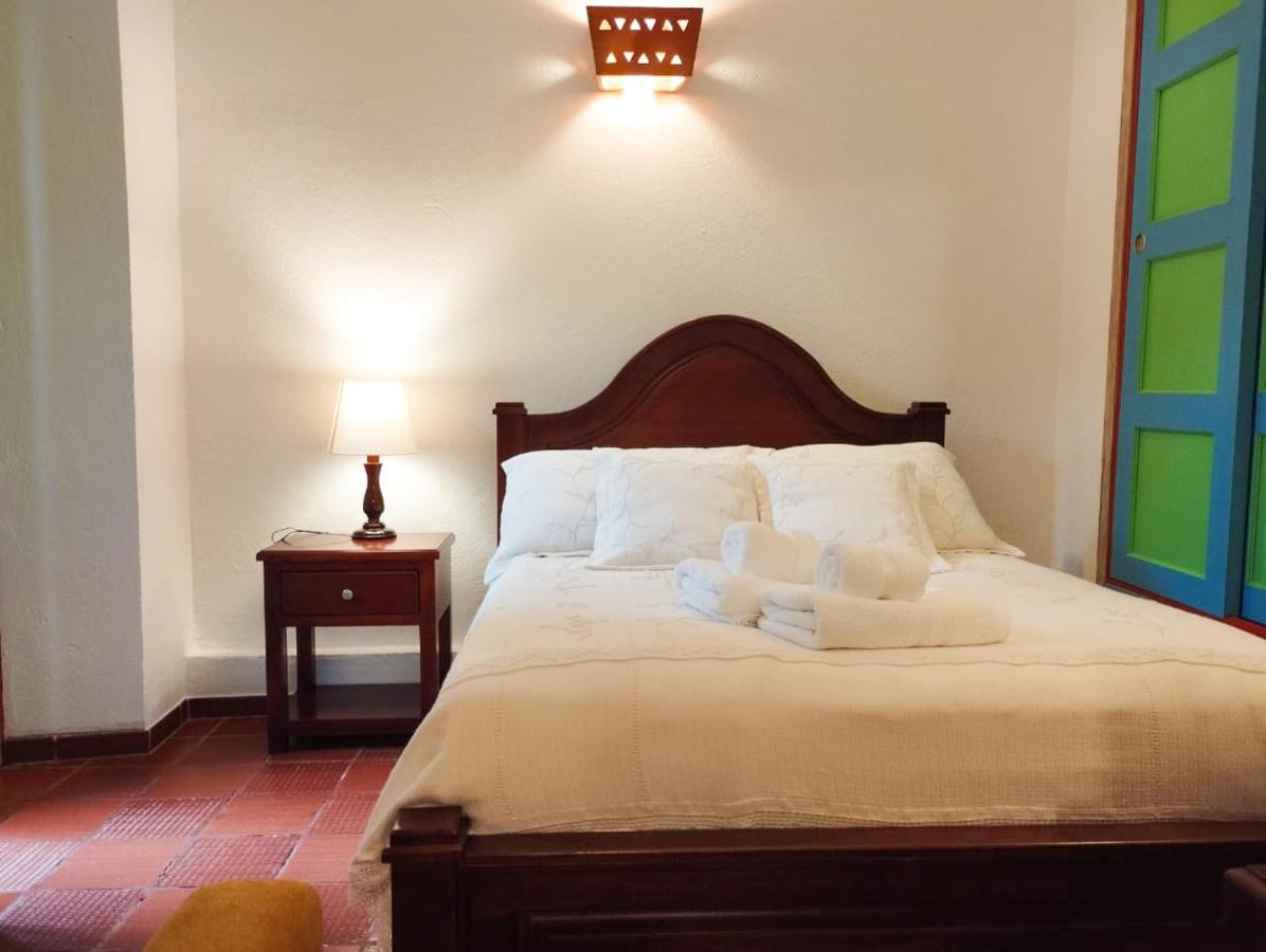 Casona 1865 Hotell Ráquira Eksteriør bilde