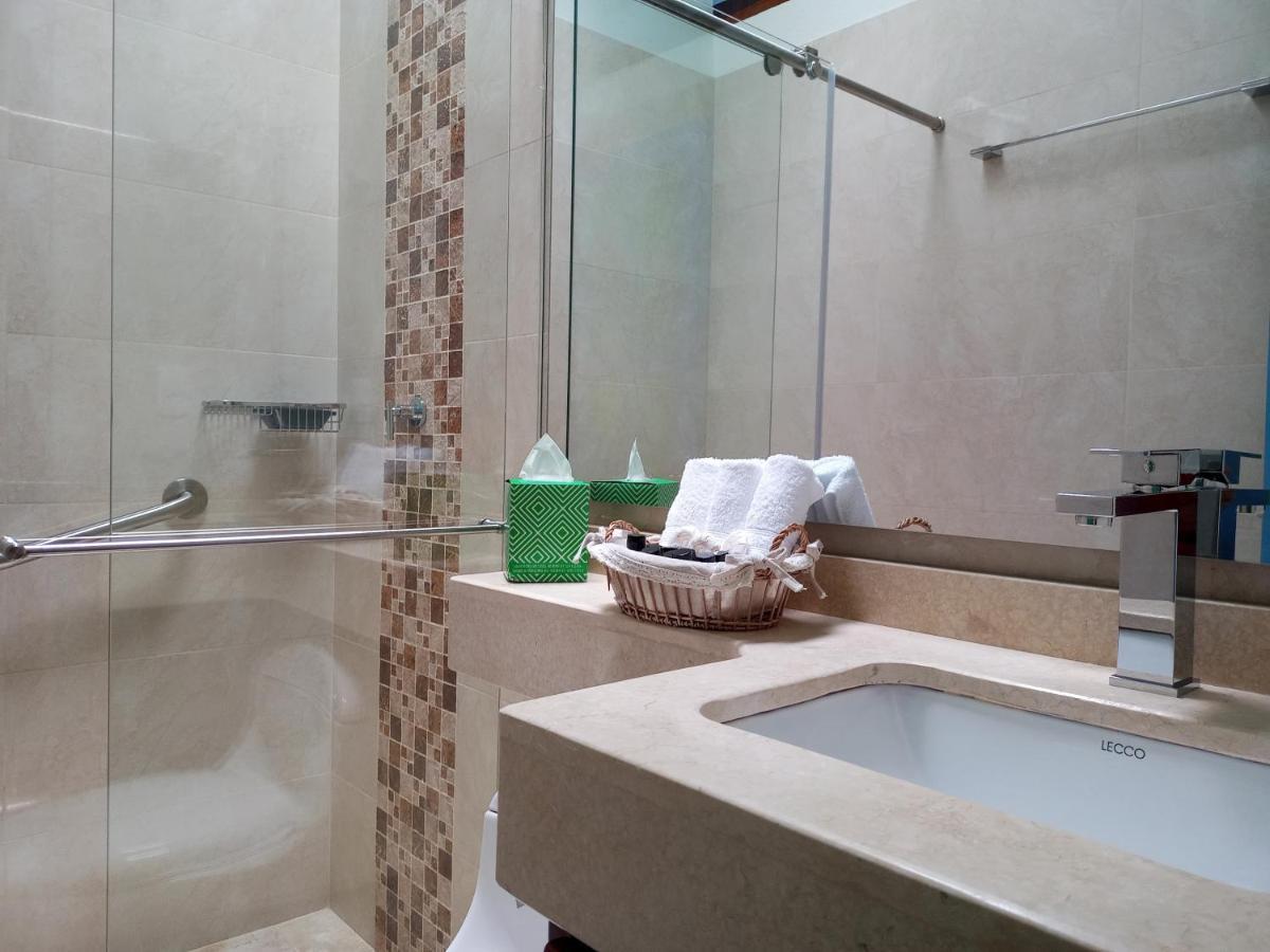 Casona 1865 Hotell Ráquira Eksteriør bilde