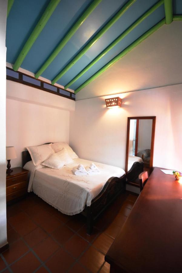 Casona 1865 Hotell Ráquira Eksteriør bilde