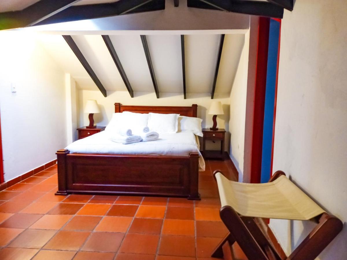 Casona 1865 Hotell Ráquira Eksteriør bilde
