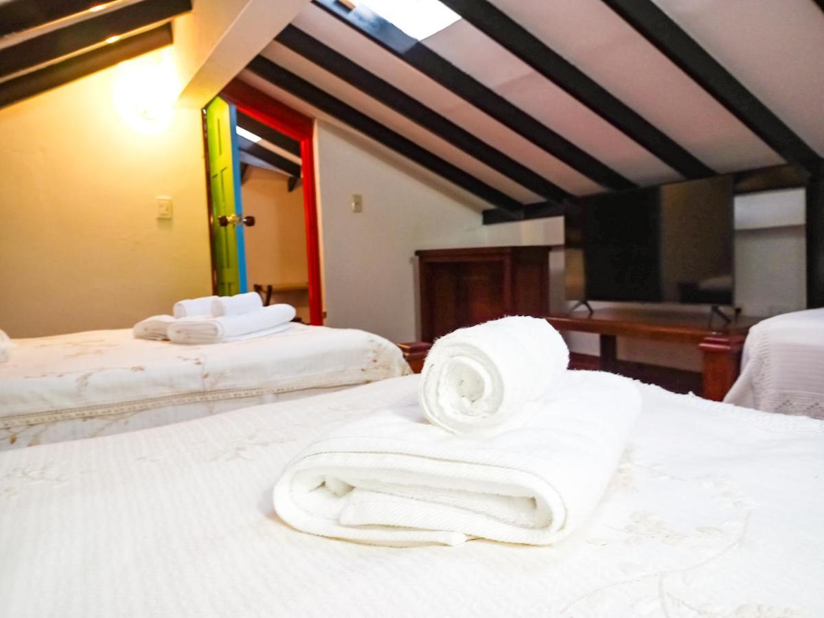 Casona 1865 Hotell Ráquira Eksteriør bilde