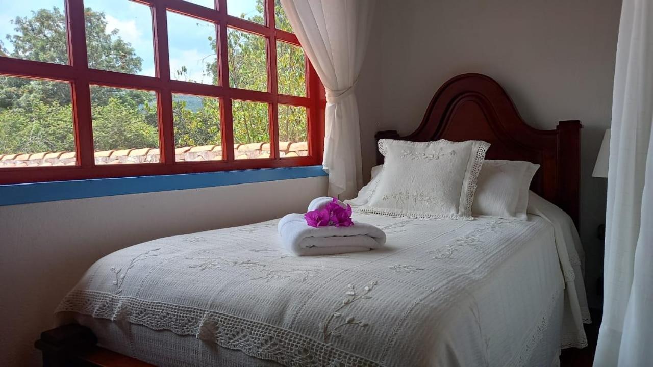 Casona 1865 Hotell Ráquira Eksteriør bilde