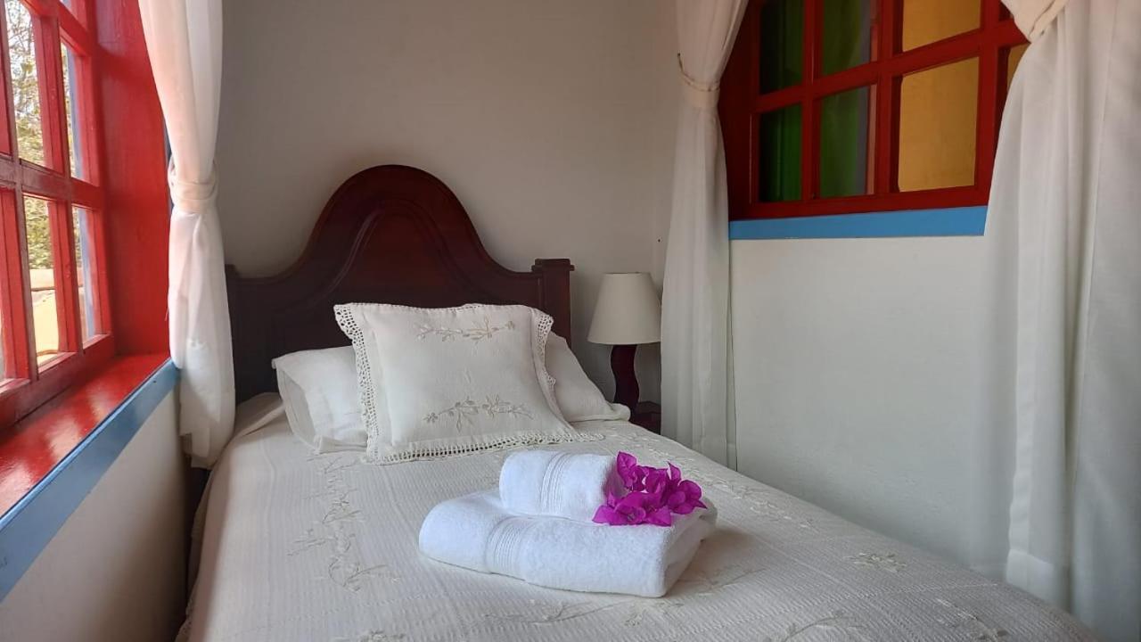 Casona 1865 Hotell Ráquira Eksteriør bilde